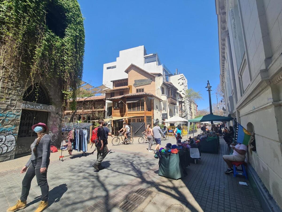 סנטיאגו Oceana Suites Lastarria, En Cerro Santa Lucia מראה חיצוני תמונה